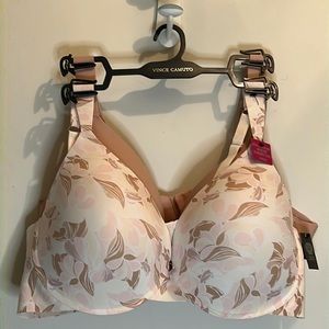 VINCE CAMUTO • FULL FIGURE T-SHIRT 2Pk BRA